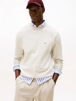 ESS SEASONAL FLEECE CREWNECK-Tommy Hilfiger New