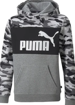 Børn Puma Sweatshirts & Træningstrøjer>Essentials+ Camo hættetrøje