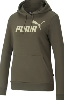 Dame Puma Trøjer & Sweatshirts>Essentials Logo hættetrøje