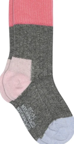 Clearance Esther cashmere contrast socks Dame Uldundertøj