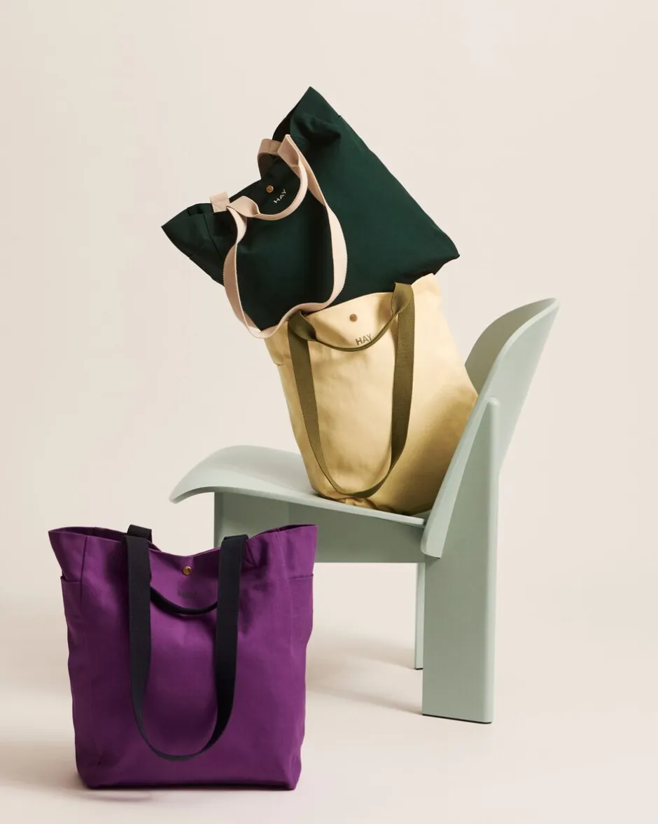 Everyday Tote Bag-Medium-Soft yellow-Hay Outlet