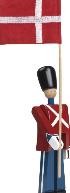Fanebærer med tekstilflag-Kay Bojesen Sale
