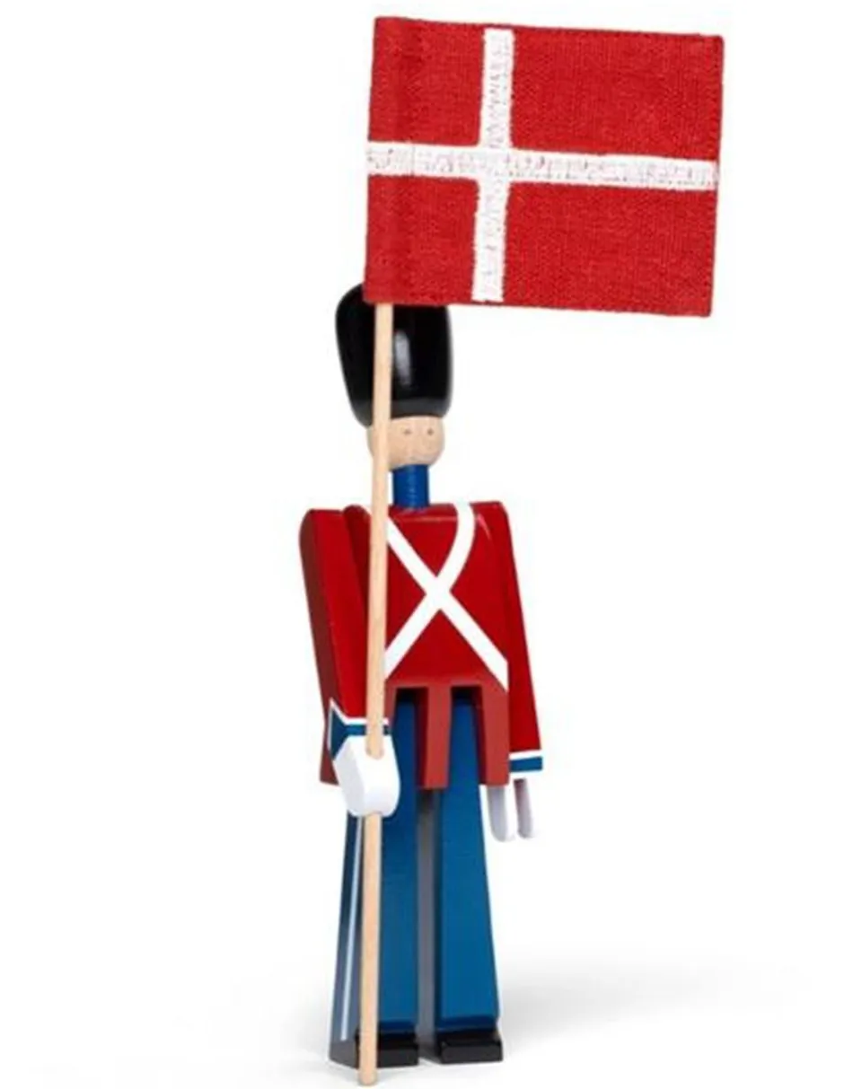 Fanebærer mini rød/blå/hvid-Kay Bojesen Outlet