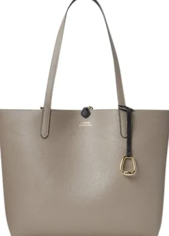 New Faux-Leather Reversible Tote Dame Shoppere