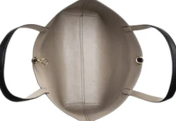 New Faux-Leather Reversible Tote Dame Shoppere