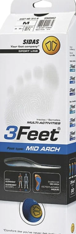 Sidas Sportsudstyr>3Feet Mid - All Year såler