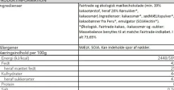 Feves Andoa Lactée 39% 200g-Valrhona