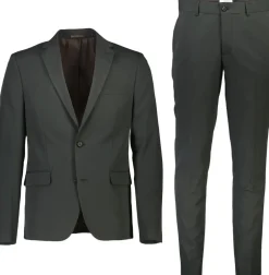 Fine twill stretch suit-Lindbergh Discount