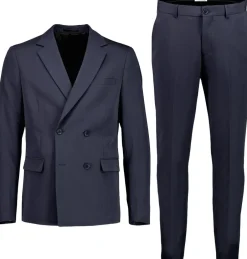 Fine twill stretch suit-Lindbergh Best