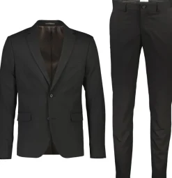 Outlet Fine twill stretch suit Jakkesæt & Blazere