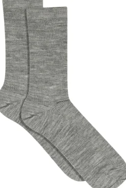 Dame mpWoman Uldundertøj>Fine wool rib socks