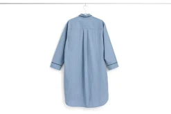 Dame Hay Nattøj>Fineline Long Nightshirt-S/M-Blue