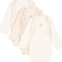 Clearance FIO STRIPE 3 PACK LS BODY OCS Børn Bodies