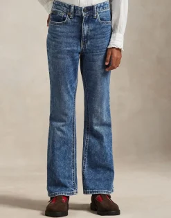 Børn Polo Ralph Lauren Underdele>Flared Indigo Denim Jean