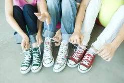 Dame Nøgle & Hælebar Skopleje|Tilbehør>Flat sport lace