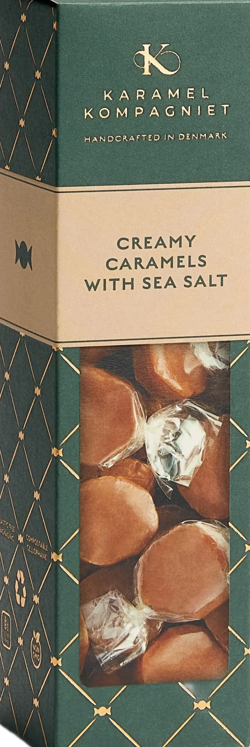 Karamel Kompagniet Karameller>Fløde med sydesalt elegance