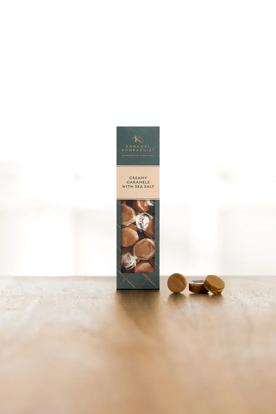 Karamel Kompagniet Karameller>Fløde med sydesalt elegance