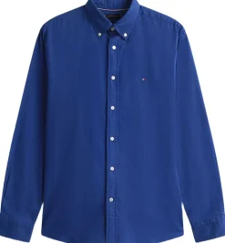 Tommy Hilfiger Skjorter>FLEX FLANNEL SOLID RF SHIRT