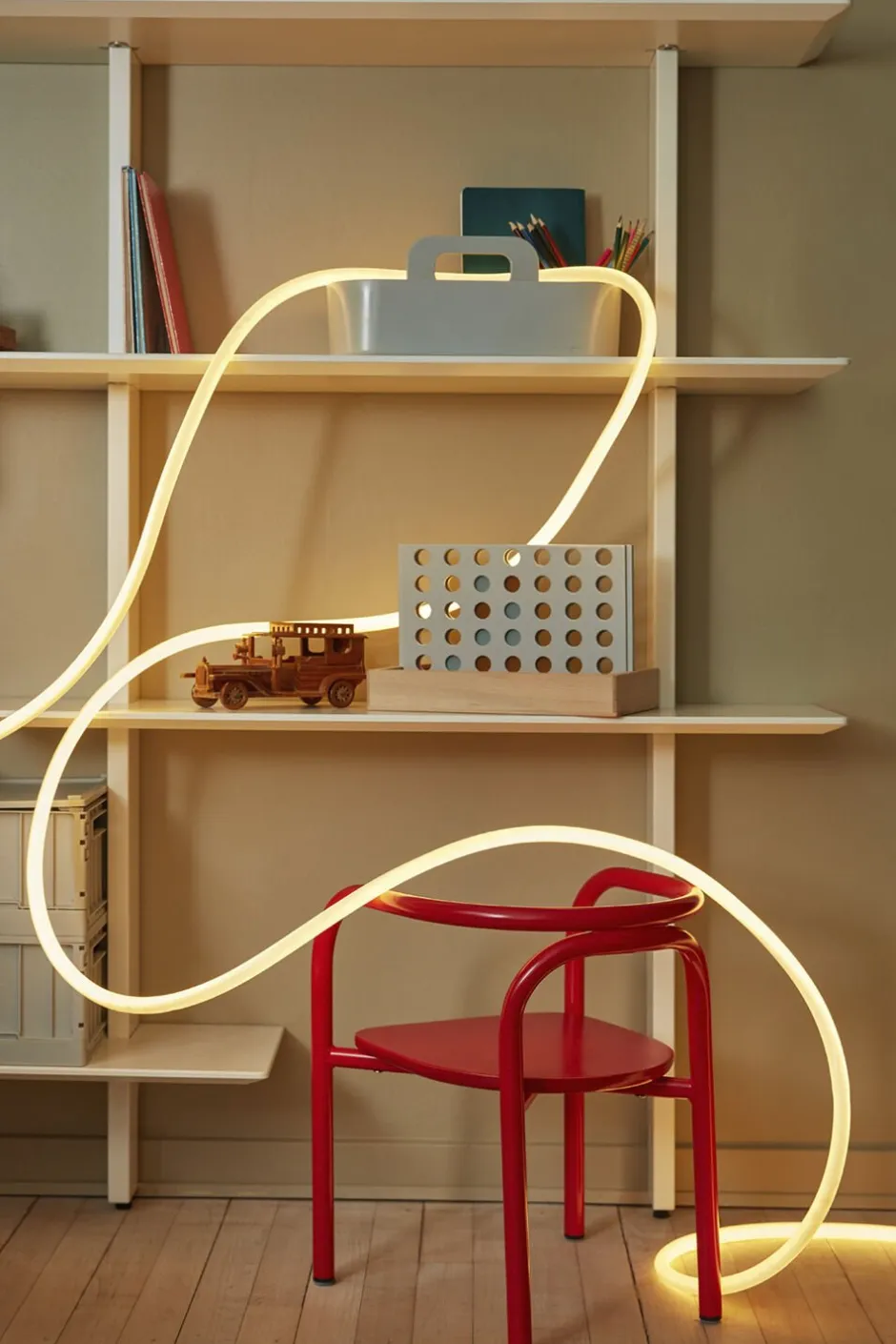 Outlet Flex tube, 5 m, warm white, 500016W Lyskæder