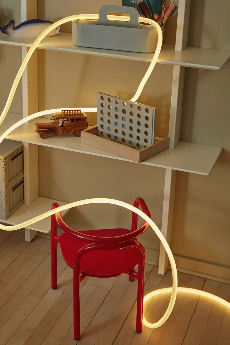 Outlet Flex tube, 5 m, warm white, 500016W Lyskæder