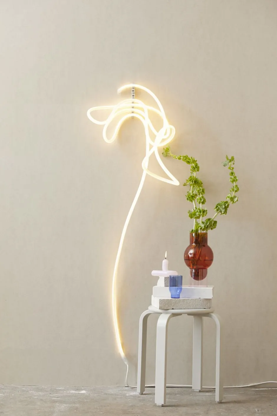 Outlet Flex tube, 5 m, warm white, 500016W Lyskæder