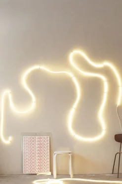 Flex tube, 9 m, warm white, 900016W Lyskæder