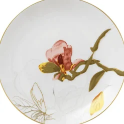 Flora 22 cm. tallerken - Magnolia-Royal Copenhagen New
