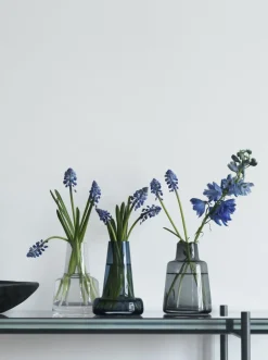 Flora Vase kort hals smoke H12-Holmegaard Discount