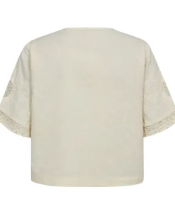 Dame Magasin du Nord Collection Bluser & Skjorter>Florence Emb 7S - Hørmix