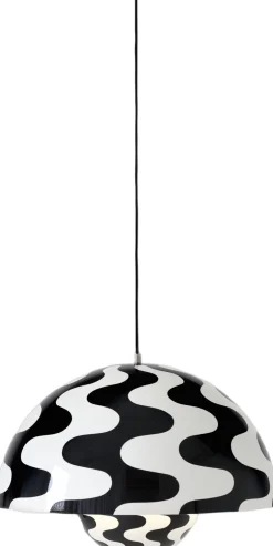 Best Flowerpot Pendant VP2, Black/White Pendler