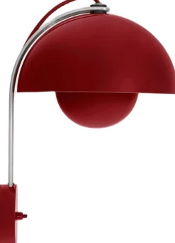 Hot Flowerpot Wall Lamp VP8, Vermilion Red Væglamper