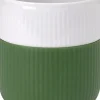 Online Fluted Contrast Mug 35cl Forest Green Kopper & Krus