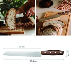 Folken Brødkniv 21cm-Fiskars Hot
