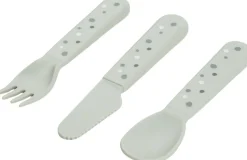 Foodie bestiksæt Happy dots Grøn-Done by Deer New