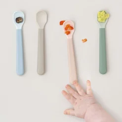 New Foodie easy-grip babyske 3-pak Børn Børneservice