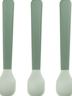Børn Done by Deer Børneservice>Foodie easy-grip babyske 3-pak Grøn