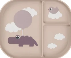 Foodie inddelt tallerken Happy clouds-Done by Deer Discount
