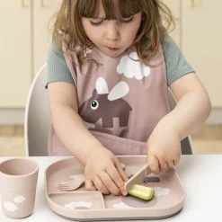 Foodie inddelt tallerken Happy clouds-Done by Deer Discount