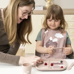 Foodie inddelt tallerken Happy clouds-Done by Deer Discount