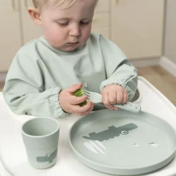 Discount Foodie tallerken Croco Grøn Børn Børneservice