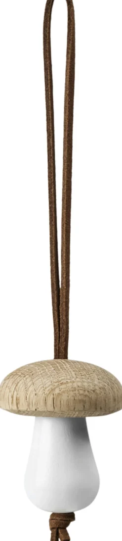 Rosendahl Juletræspynt>Forest Tales Svamp Ø4. 5 cm blank hvid