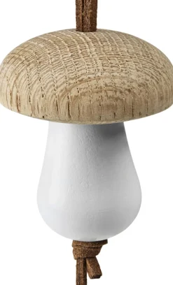Rosendahl Juletræspynt>Forest Tales Svamp Ø4. 5 cm blank hvid