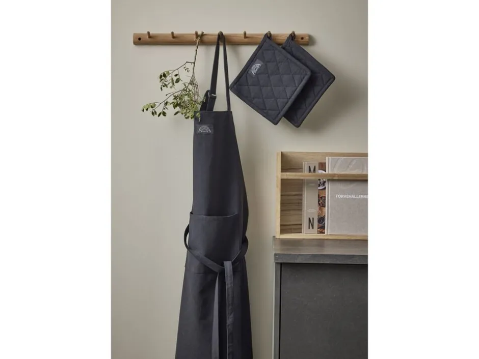 Clearance Forklæde recycle Pillivuyt 95 x 80 cm Sort Tekstiler Til Køkkenet