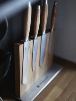 Forskærerkniv m/ oliventræsskaft 20cm-Le Creuset Discount