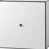 Frame 49 med låge og hylde - Lysegrå Møbler