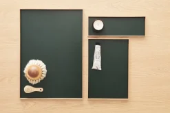 Frame tray large oak/green-GEJST Online