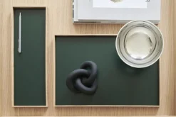 Frame tray small oak/green-GEJST New