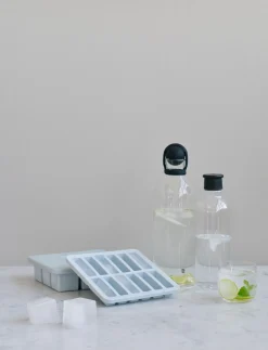 FREEZE-IT isterningbakke med låg light blue-RIG TIG