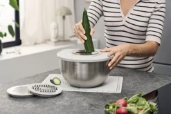 Fresh & Save BOWLS Vakuumskål L / 26 cm, Rustfrit stål, Sølv-Zwilling