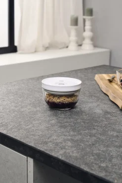 Best Fresh & Save BOWLS Vakuumskål S / 12 cm, Glas, Gennemsigtig Køkkenmaskiner